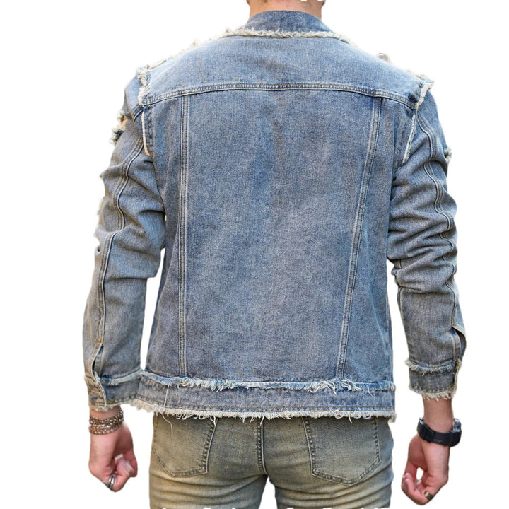 Veste en denim déchiré Vanguard