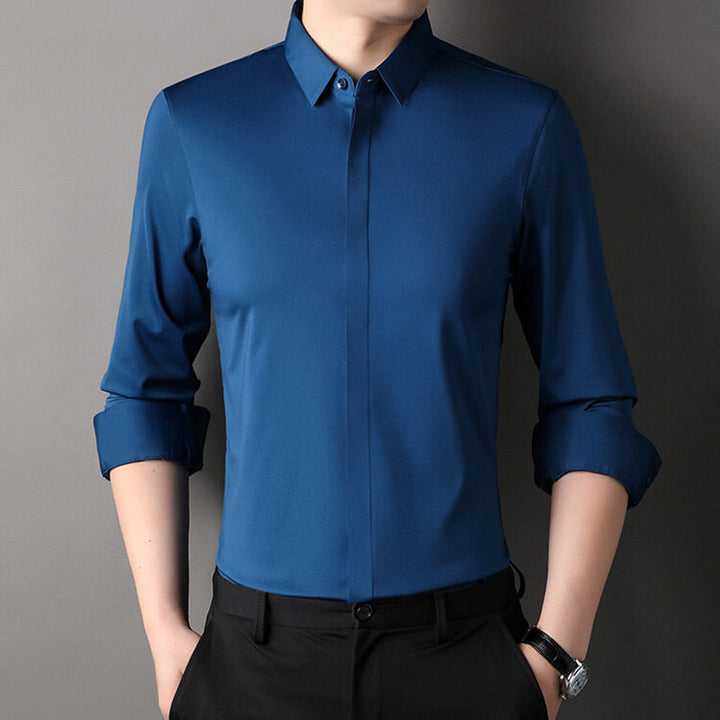 Chemise Extensible Anti-Rides