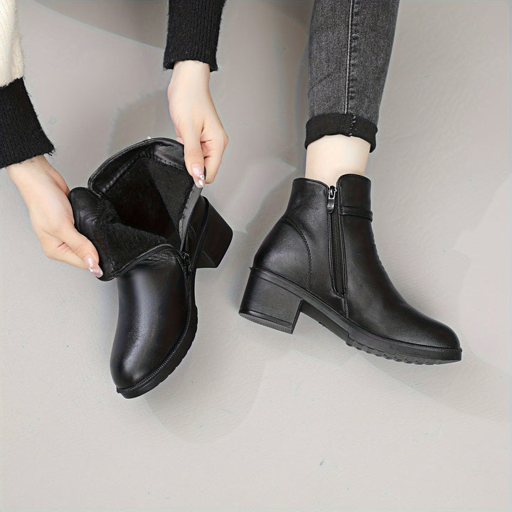 Noémie – Bottines confort d’hiver