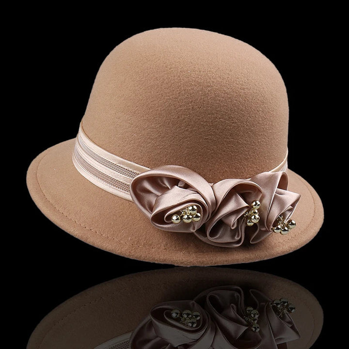Cloche en Laine Evelyn Rose