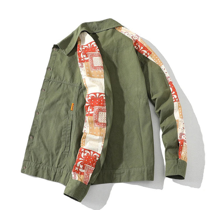 Veste en toile Ravelo Patchline