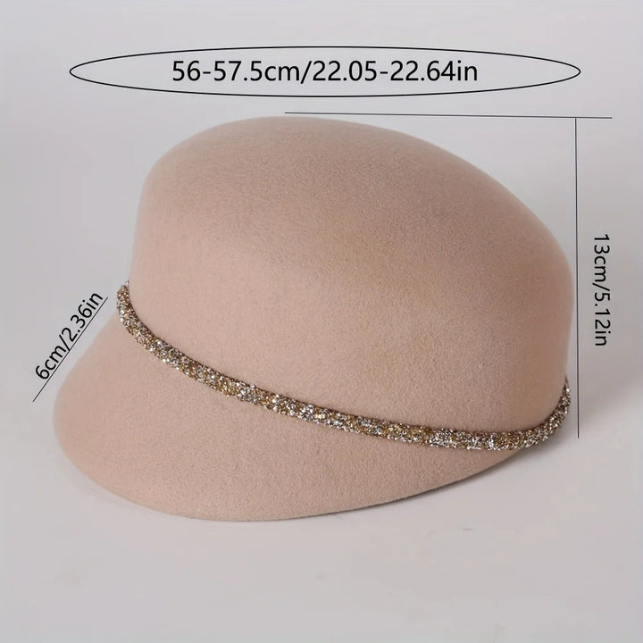Cloche en Laine Cristaline Celestine