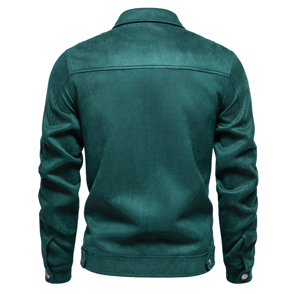 Veste Vintage en Suède Fusion