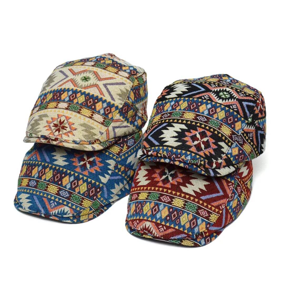 Sacha – Casquette à motifs moderne