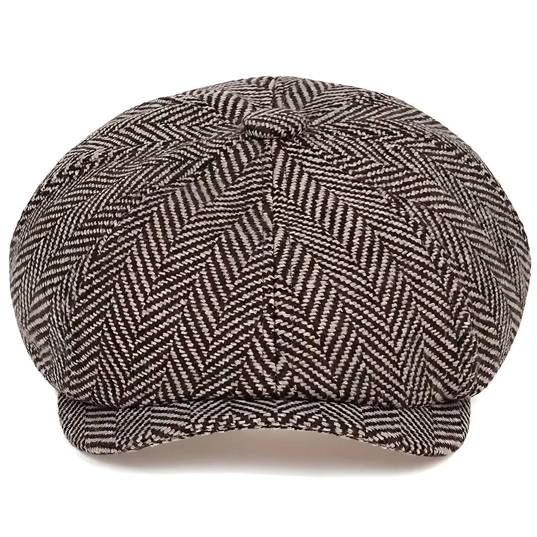 Lucien – Casquette en laine chevron