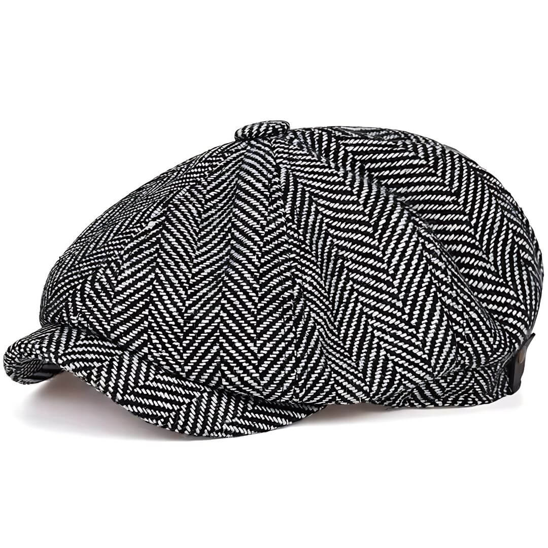 Lucien – Casquette en laine chevron