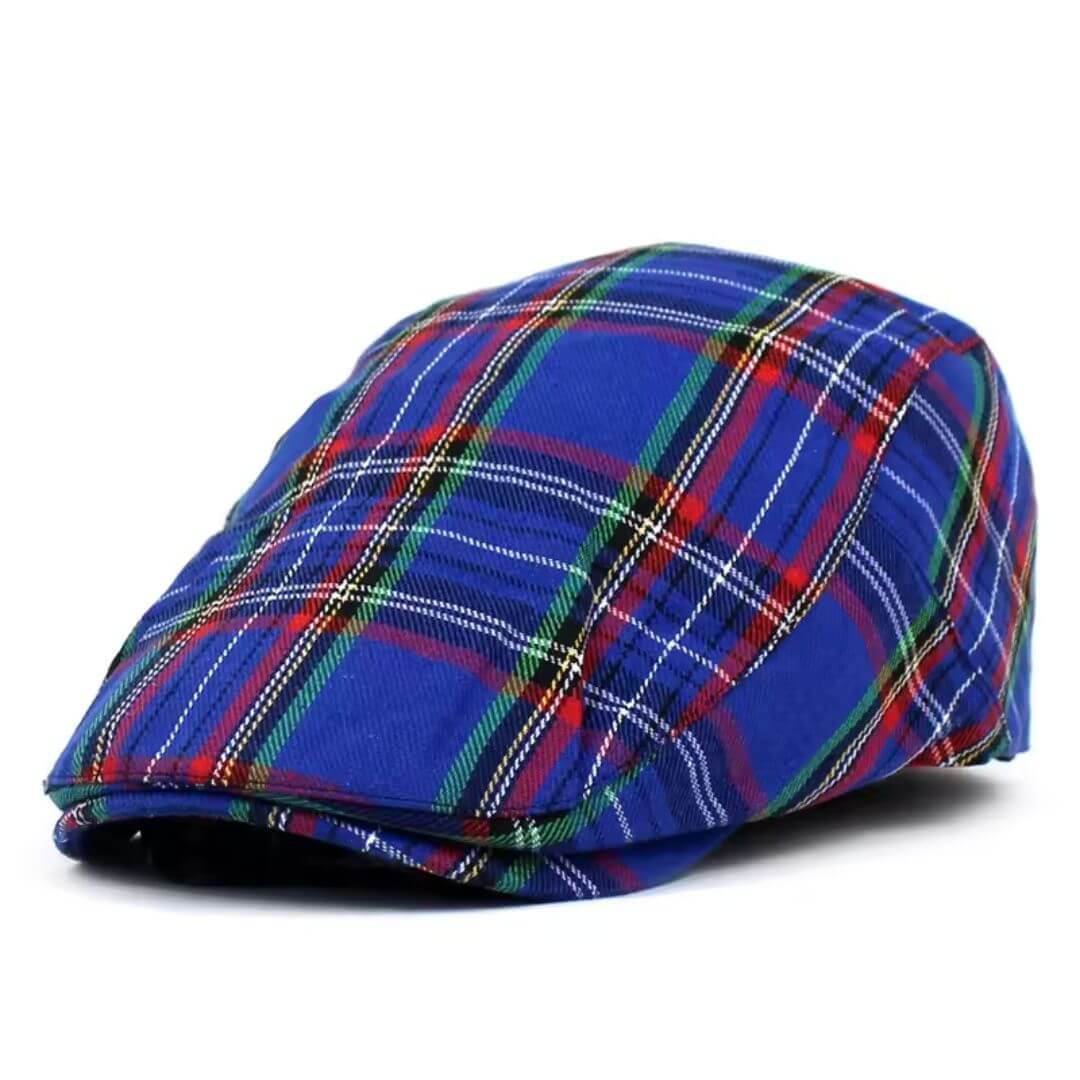 Armand – Casquette Ivy en tartan élégante