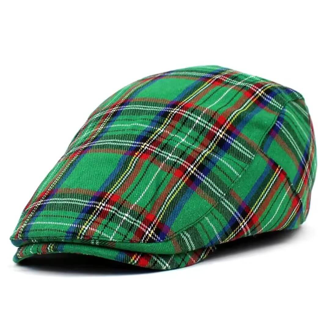 Armand – Casquette Ivy en tartan élégante