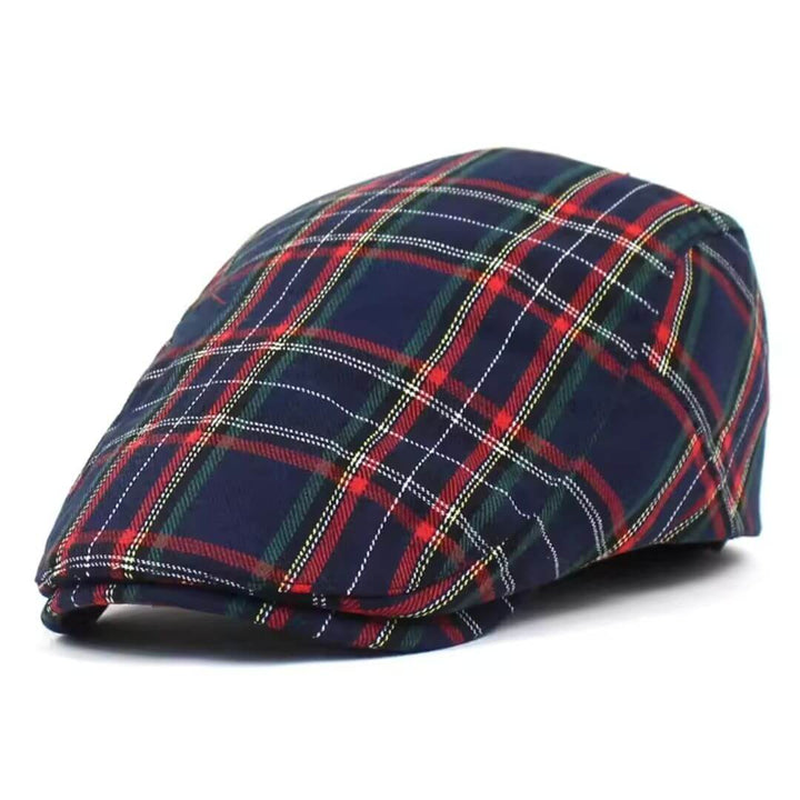 Armand – Casquette Ivy en tartan élégante