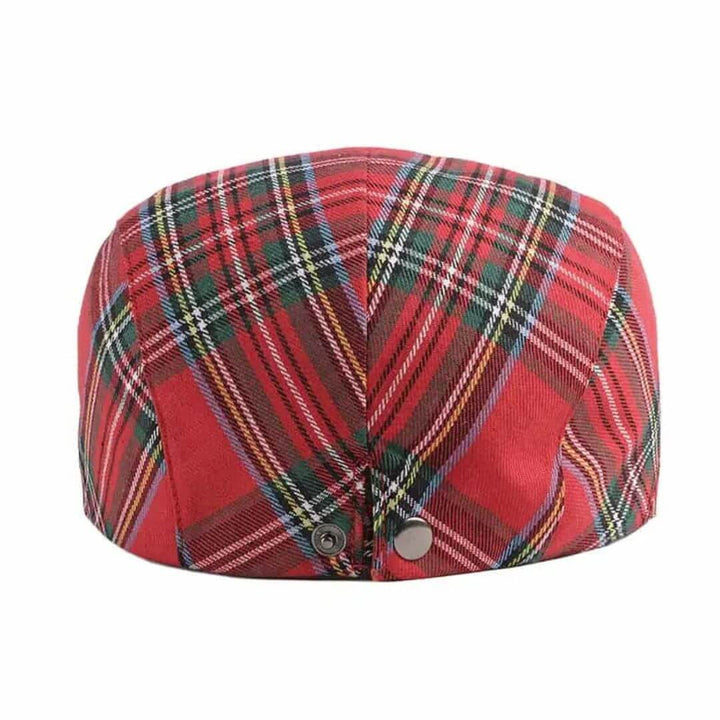 Armand – Casquette Ivy en tartan élégante