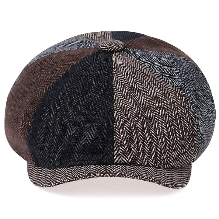 Augustin – Casquette patchwork raffinée