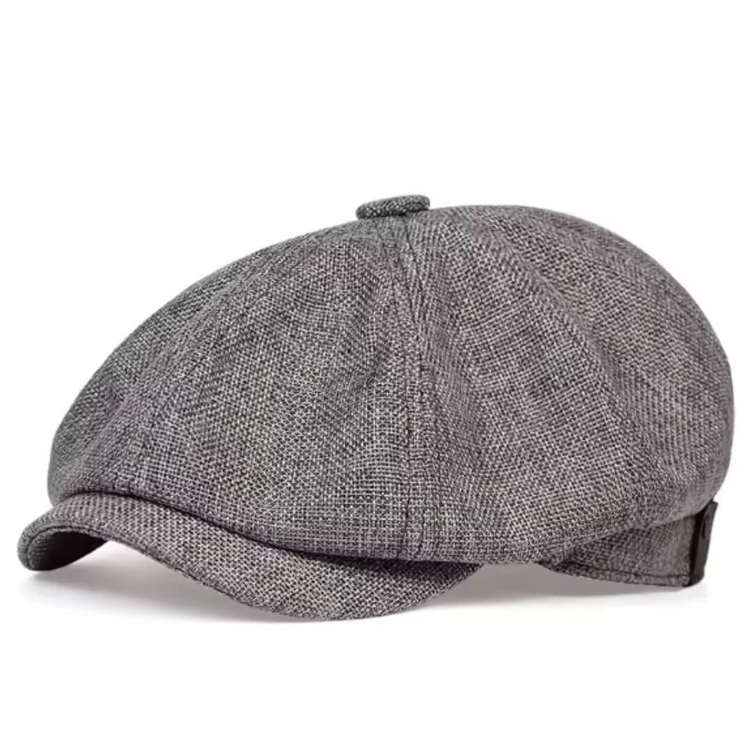 Gaspard – Casquette newsboy en tweed