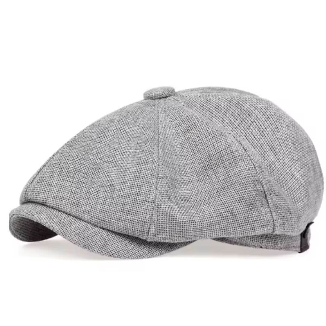 Gaspard – Casquette newsboy en tweed