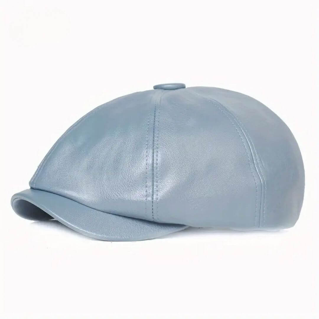 Léon – Casquette plate en cuir