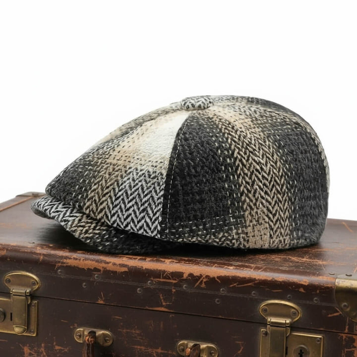 Maurice – Casquette newsboy laine