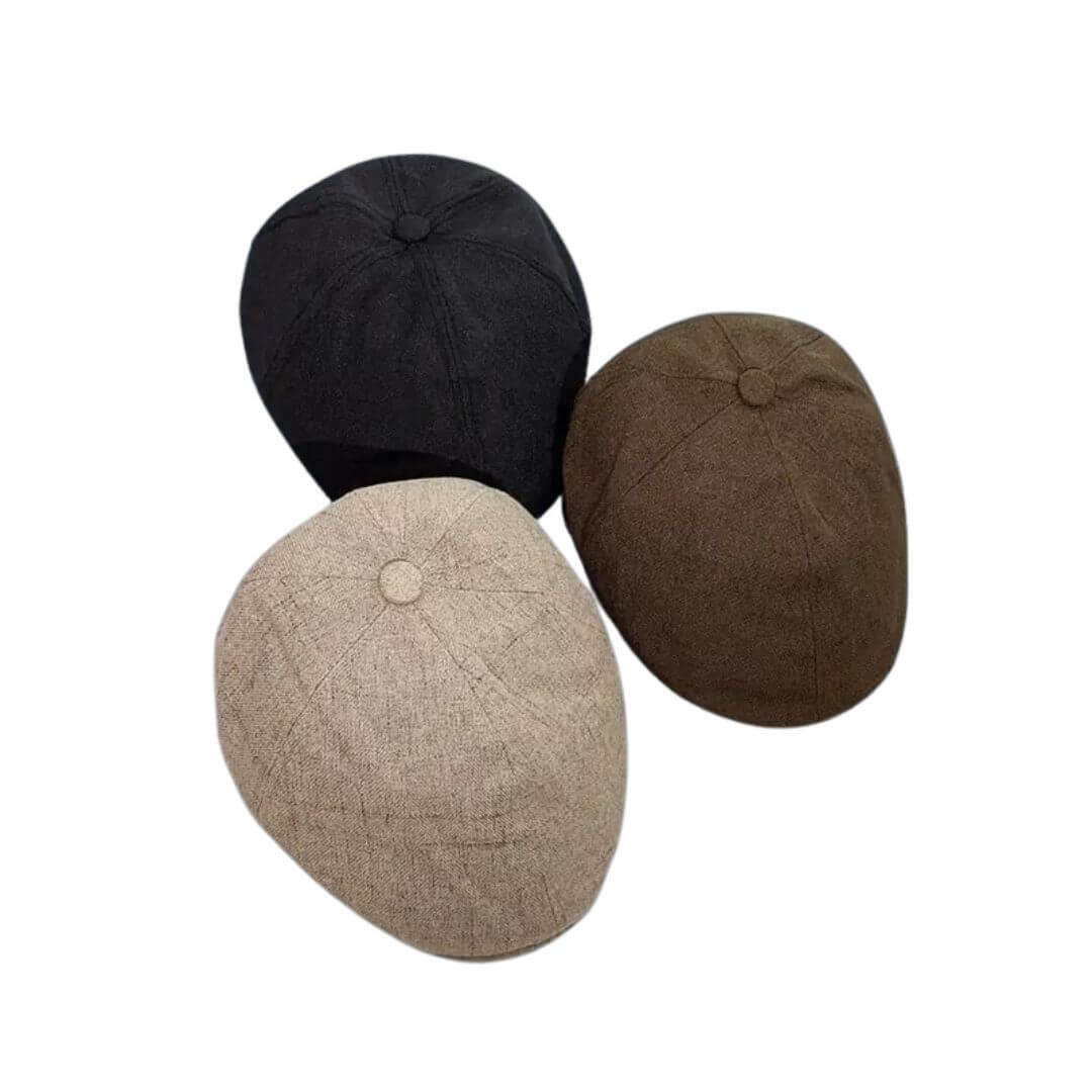 Émile – Casquette plate en lin respirant