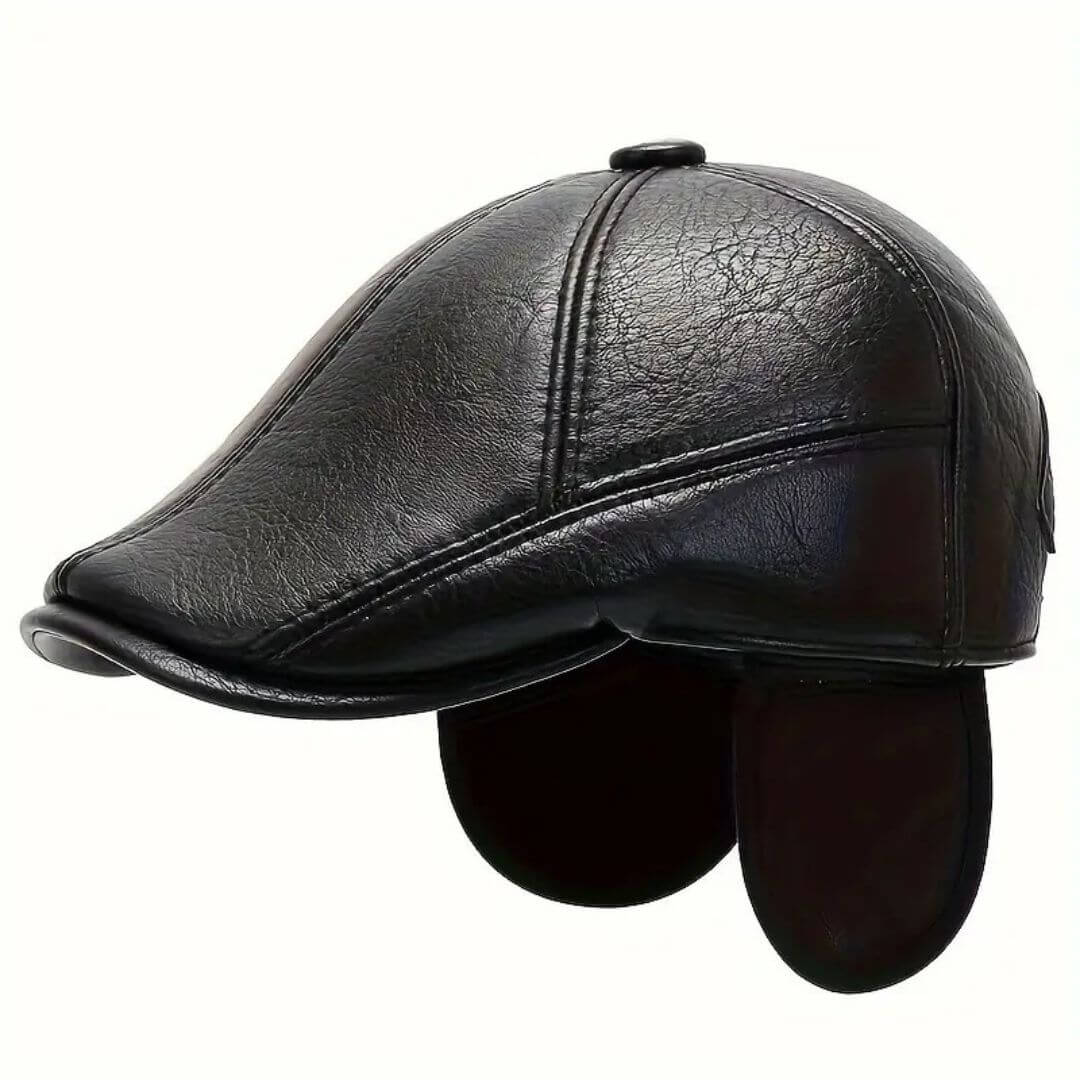 Léon – Casquette cuir stylée