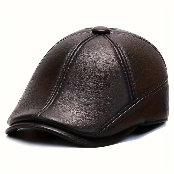 Léon – Casquette cuir stylée