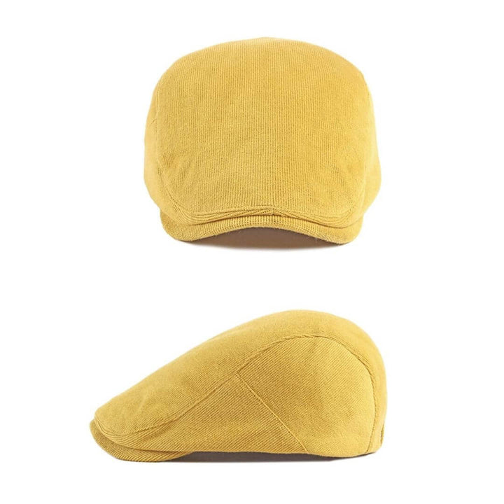 Valentin – Casquette plate en velours côtelé