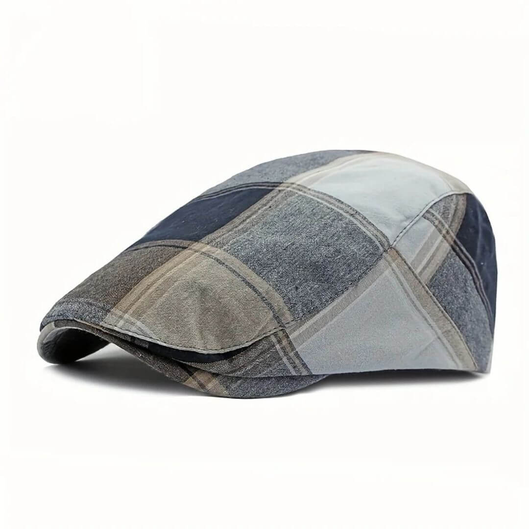 Lucien – Casquette plate en tweed