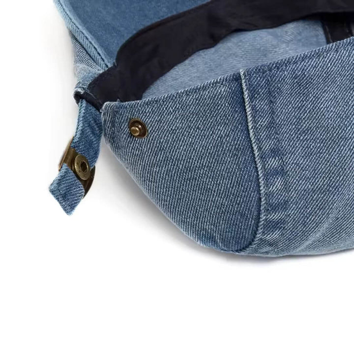 Basile – Casquette denim lavé