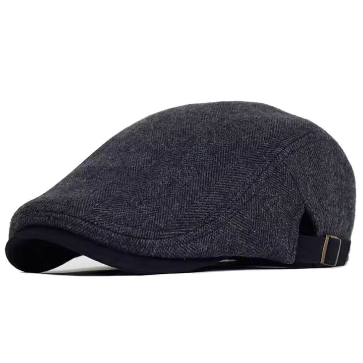 Hector – Casquette en chevrons laine