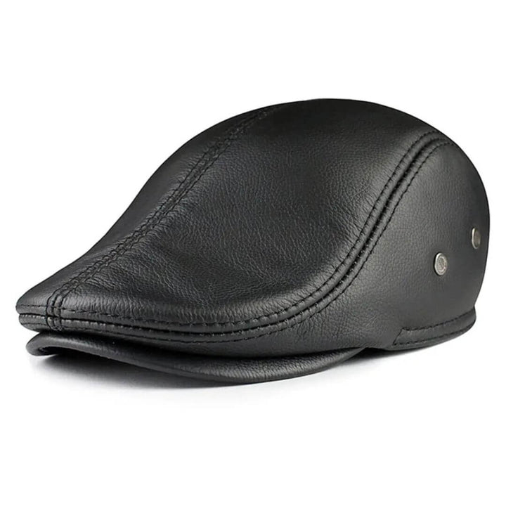 Dario – Casquette Ivy en cuir élégant