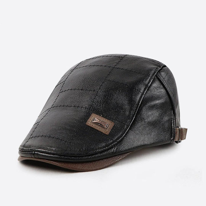 Loris – Casquette cuir vegan élégante