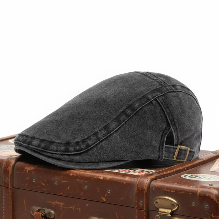 Émile – Casquette plate en denim