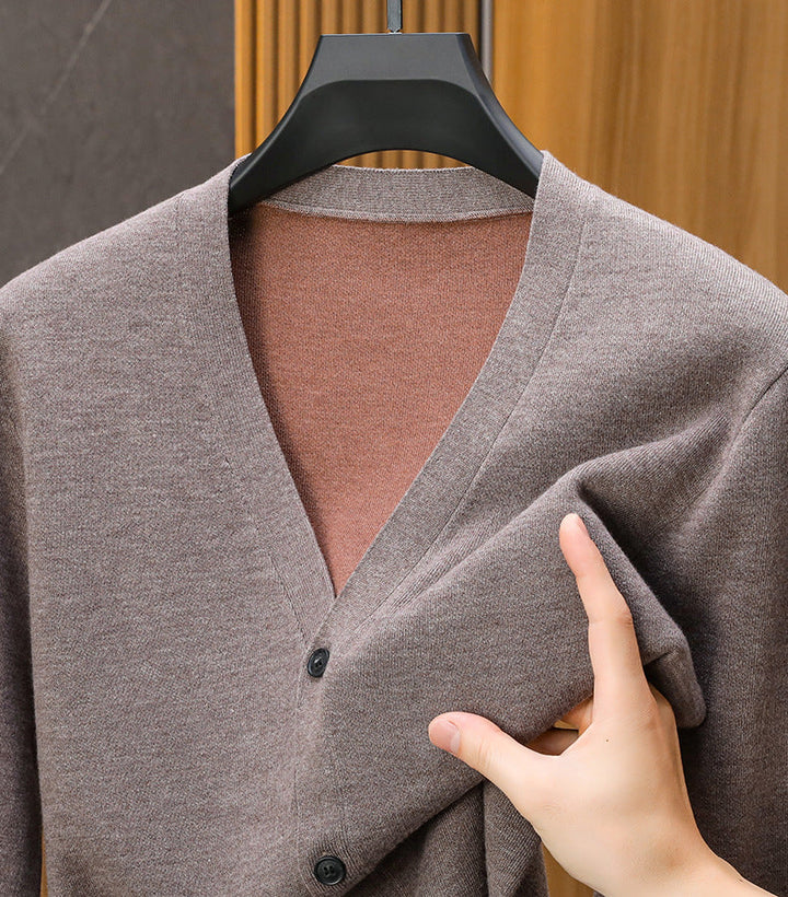 Veste en Cachemire et Laine Akito