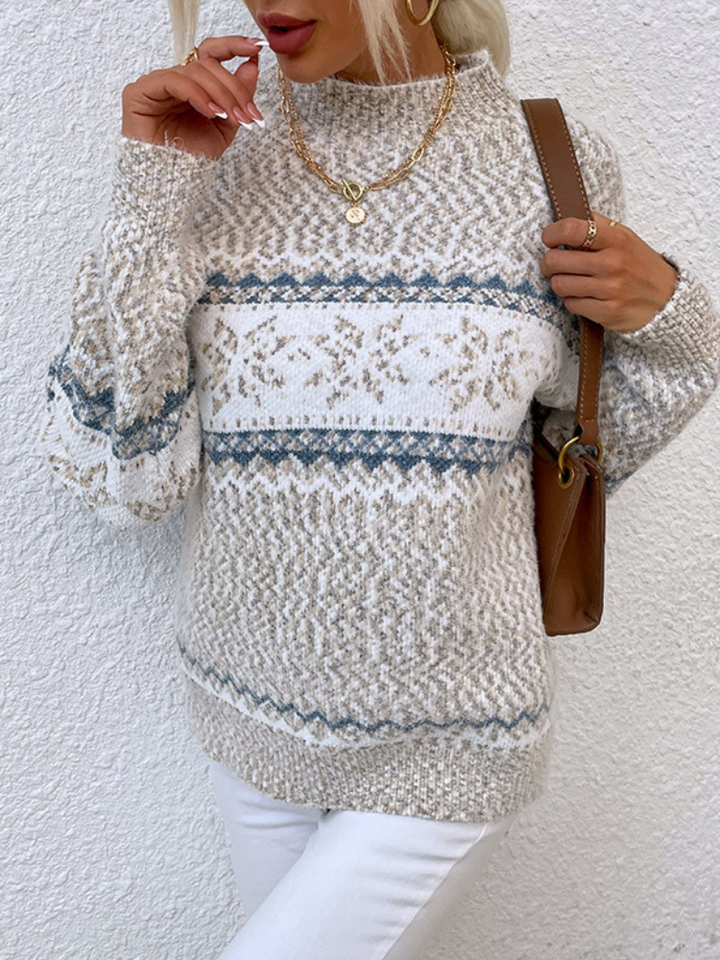 PULL EN MAILLE ASPEN NEIGE