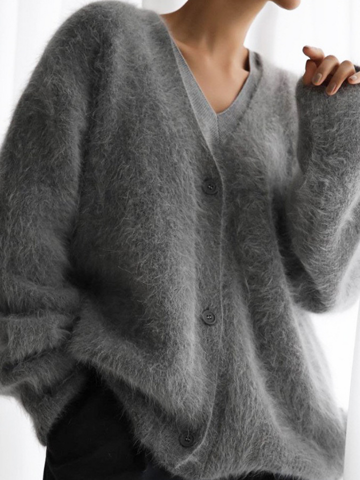 Cardigan Celeste Fuzzy Luxe