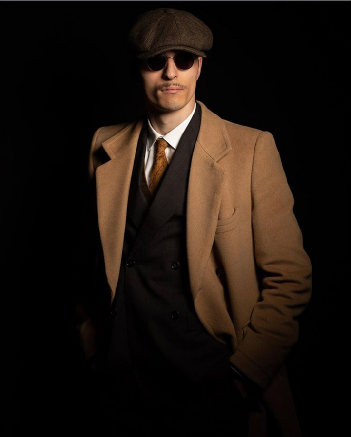 Henri – Casquette newsboy vintage