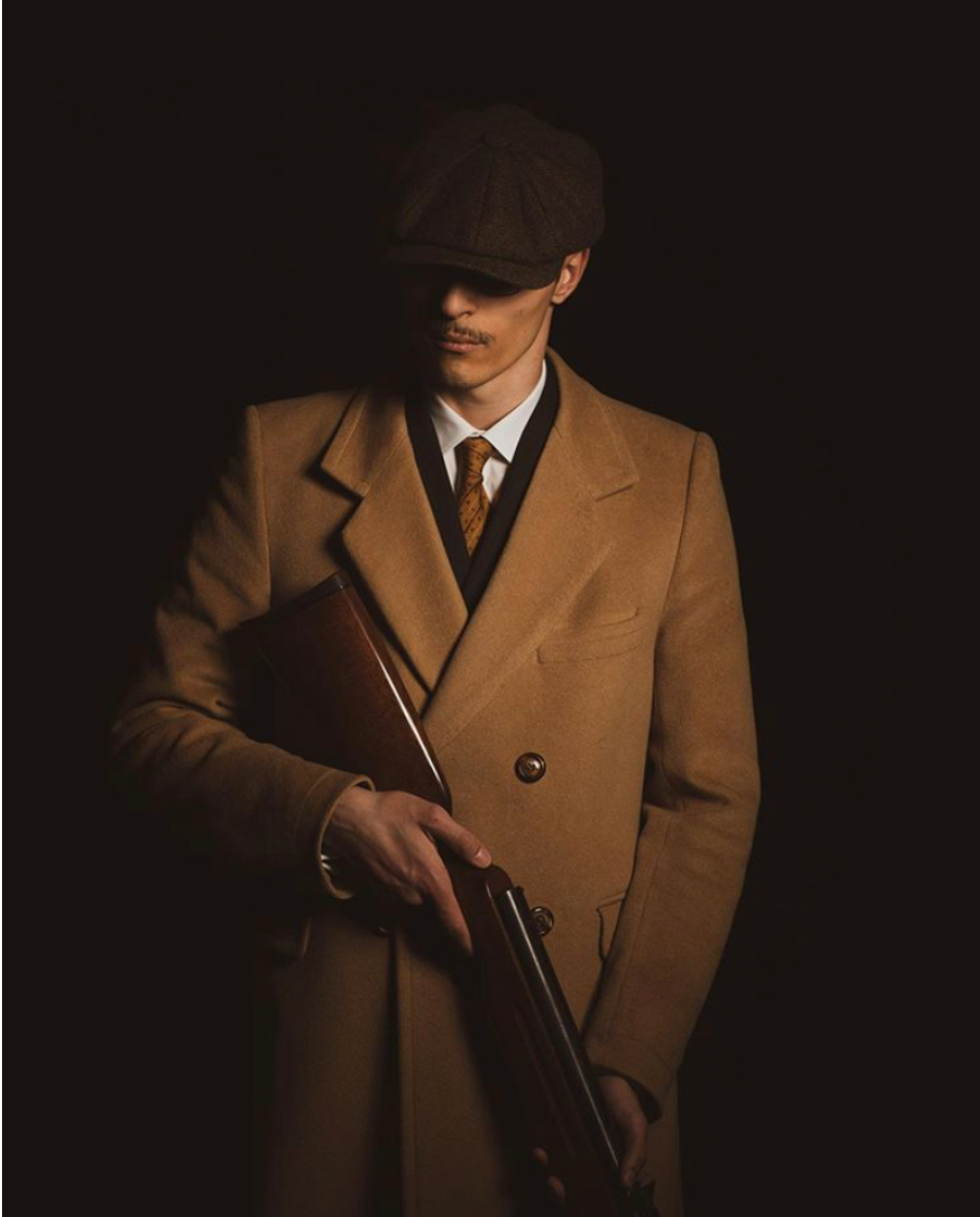 Henri – Casquette newsboy vintage