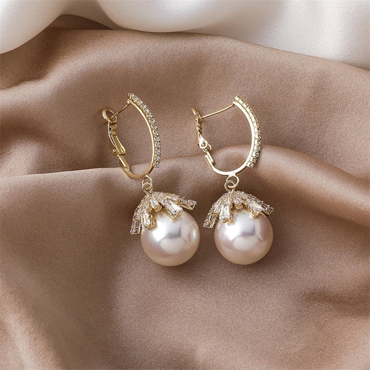 Marina - Boucles d’oreilles perles goutte
