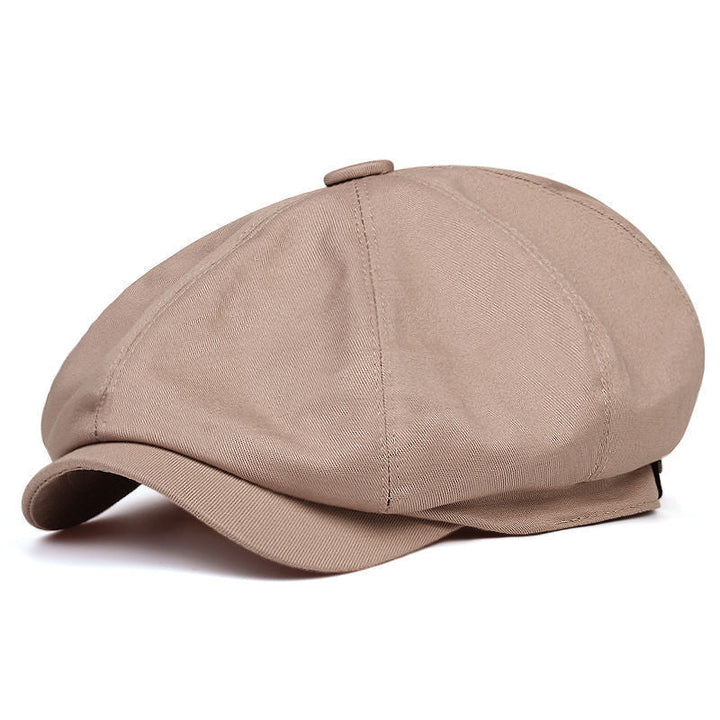 Adrien – Casquette newsboy en lin