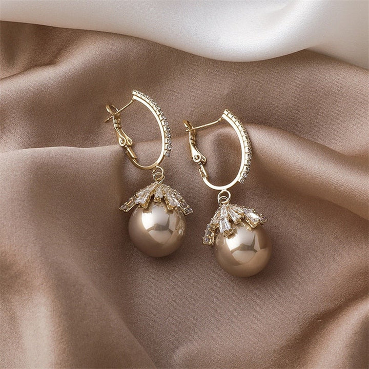 Marina - Boucles d’oreilles perles goutte