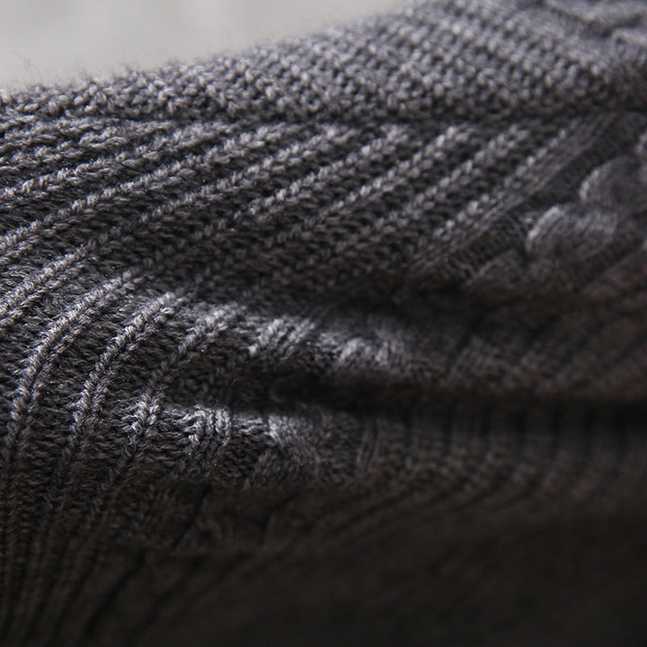 Clément – Pull polo en cachemire