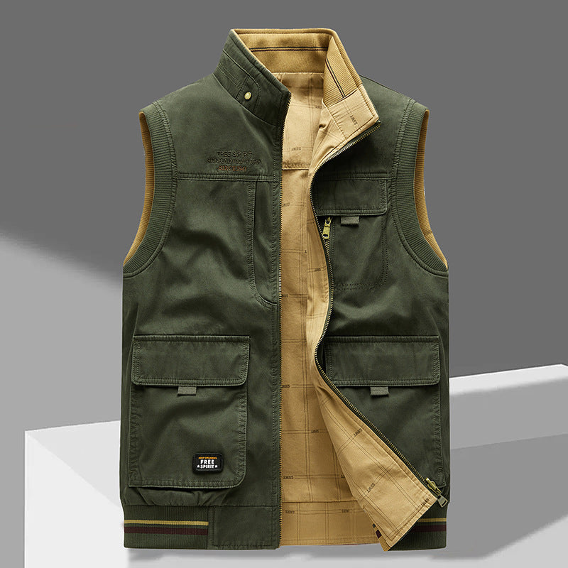 Gilet Utilitaire Emilio en Coton