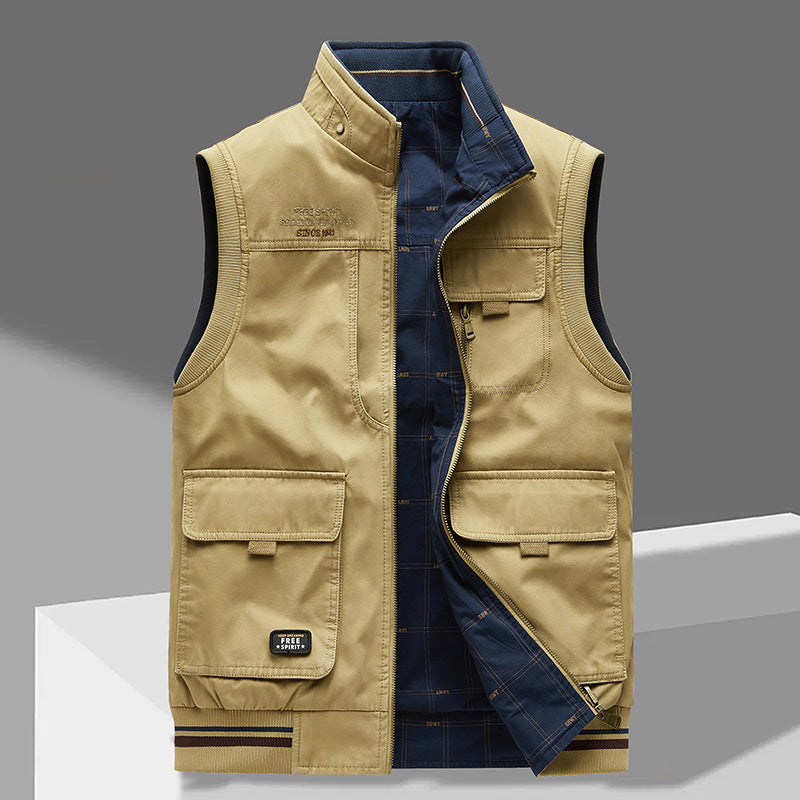 Gilet Utilitaire Emilio en Coton