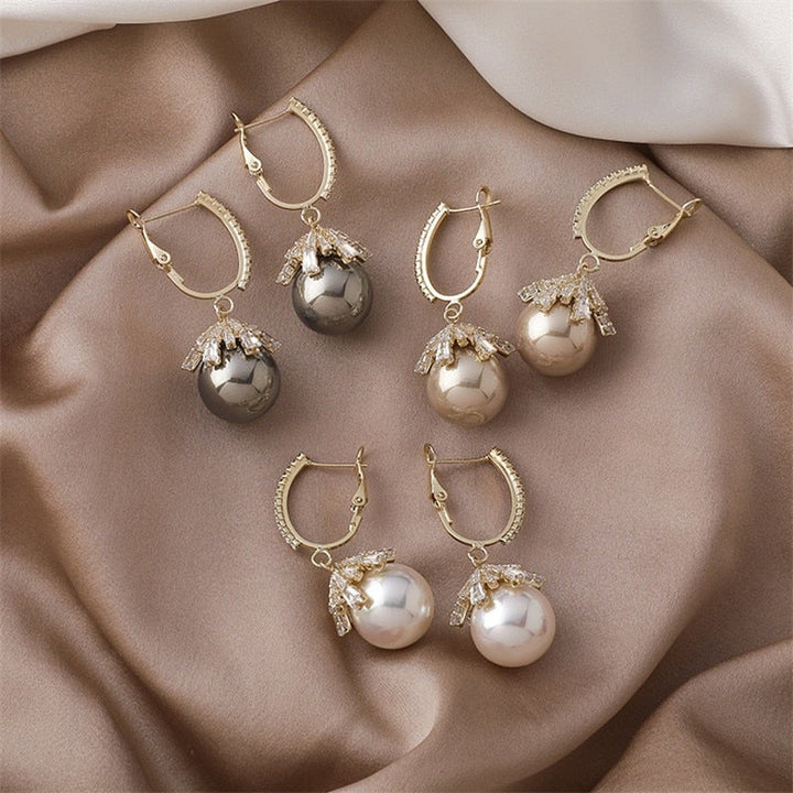 Marina - Boucles d’oreilles perles goutte