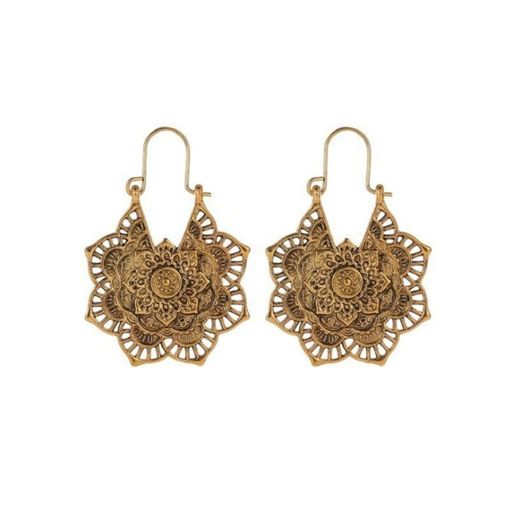 Anaya - Boucles d’oreilles lotus mandala