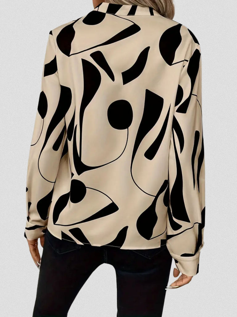 Blouse Lyra aspect satiné