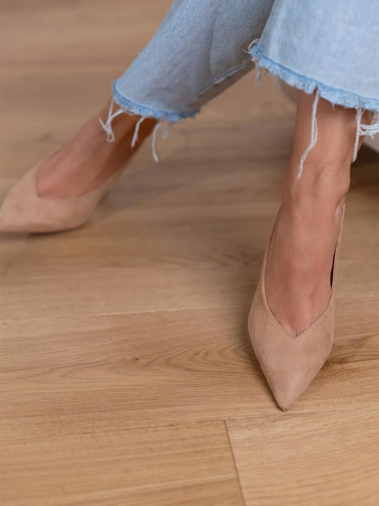 Sandalettes à Talon Slingback Isabelle