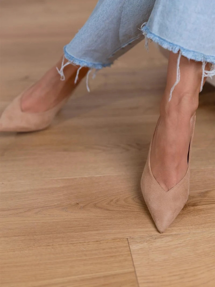 Sandalettes à Talon Slingback Isabelle