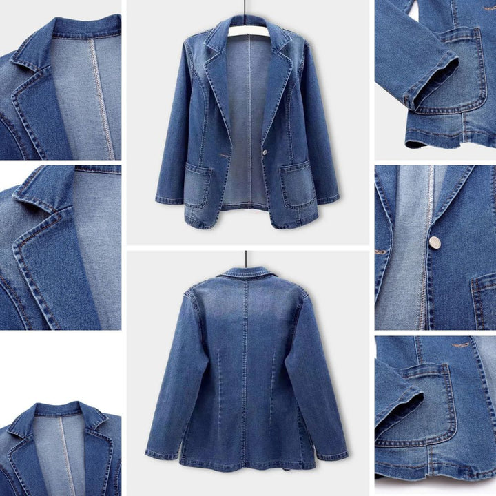 Lue® | Blazer en Denim Élégant pour Femmes