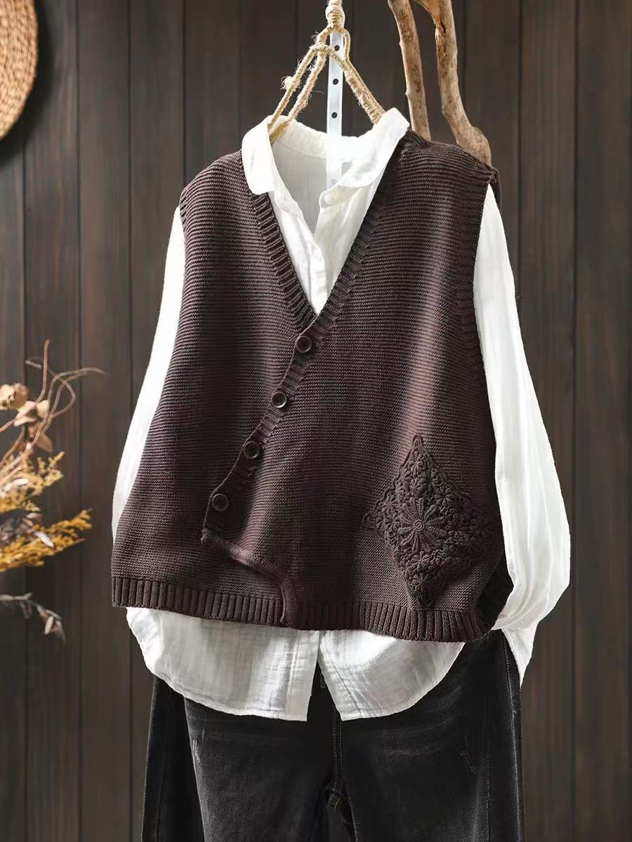 Elowen – Gilet tricot raffiné