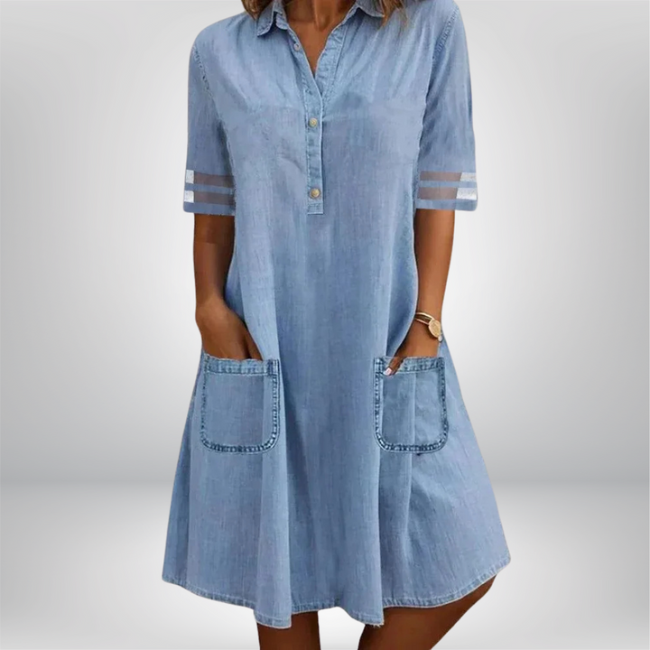Victoria® | Robe en Denim Légère