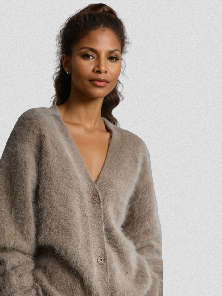 Cardigan Celeste Fuzzy Luxe
