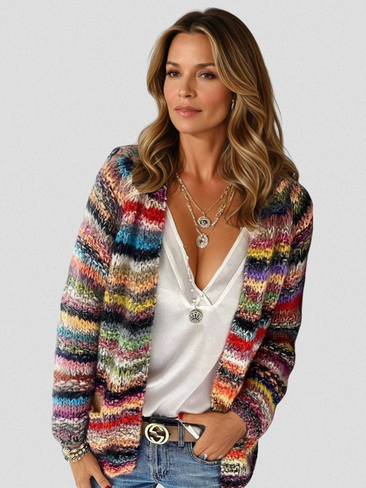 Cardigan Isa vibrant pour un confort douillet